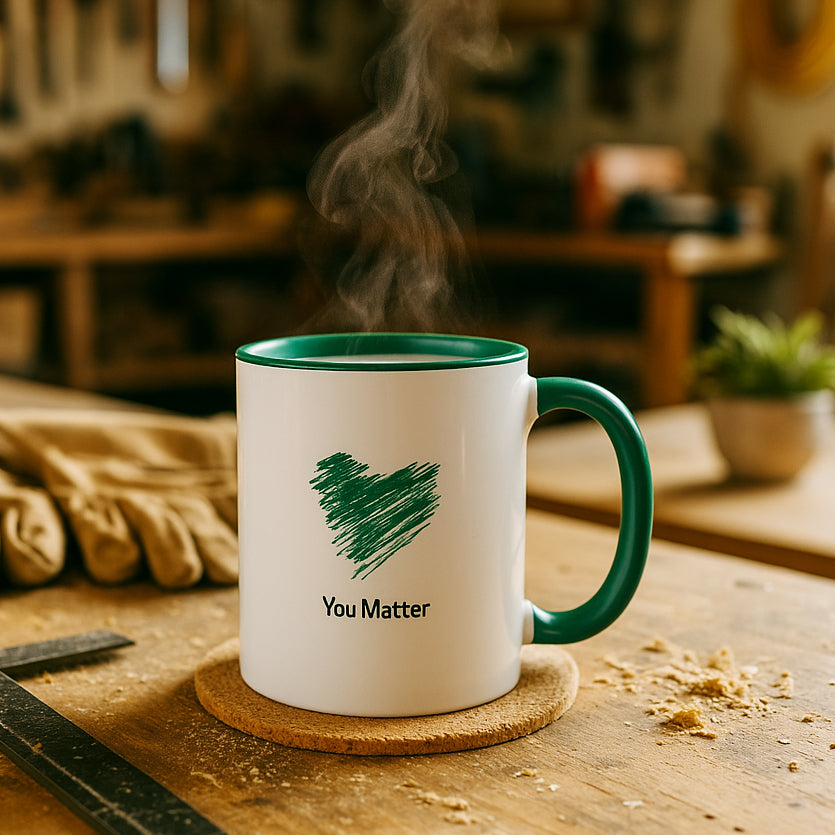 You Matter Mug - Green (or Mix and Match)
