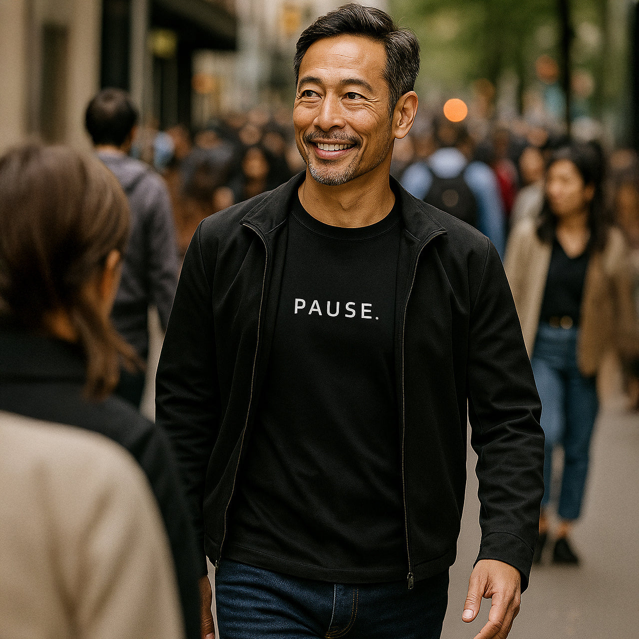 Pause Tee Shirt - Black