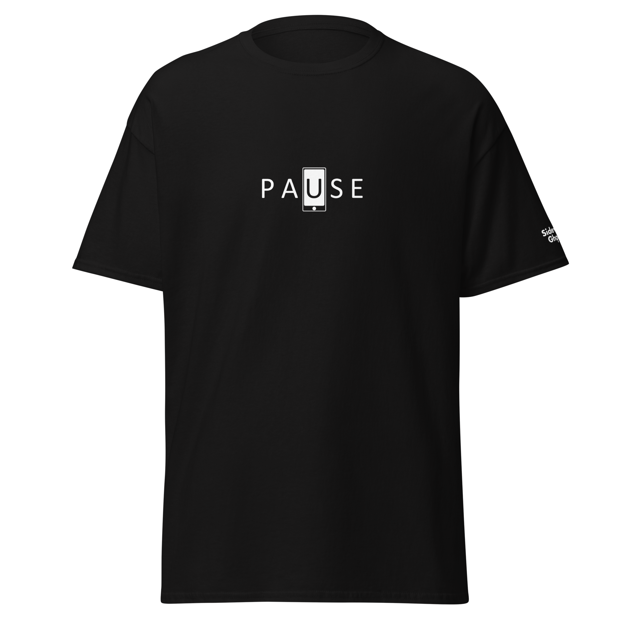 Digital Pause Tee Shirt - Black