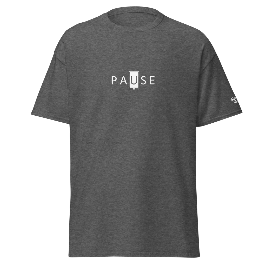 Digital Pause Tee Shirt - Signature Gray