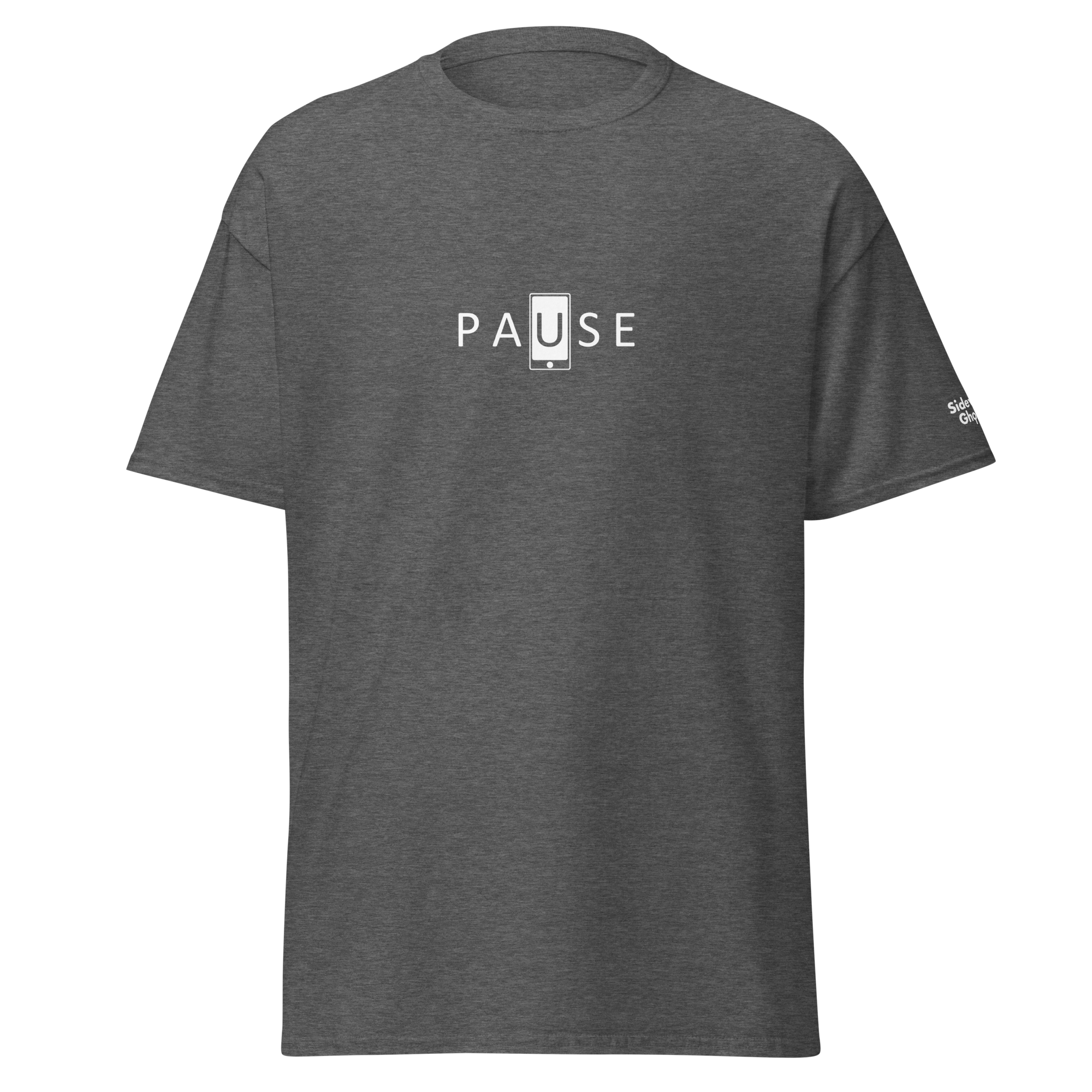 Digital Pause Tee Shirt - Signature Gray