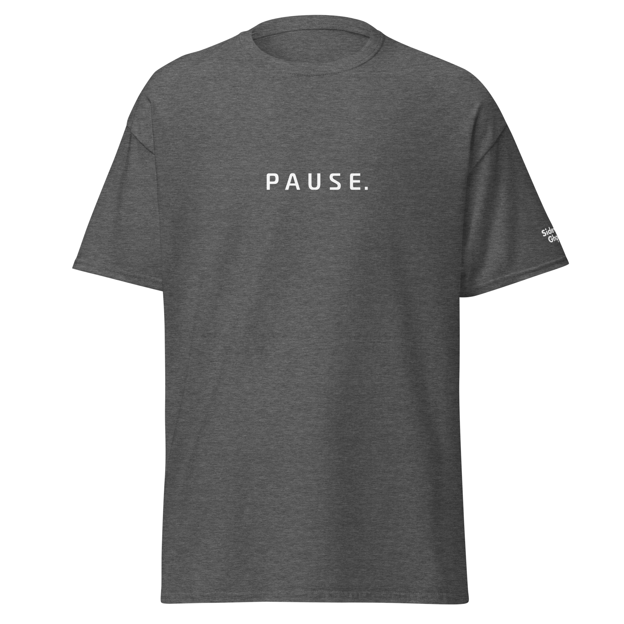 Pause Tee Shirt - Signature Gray