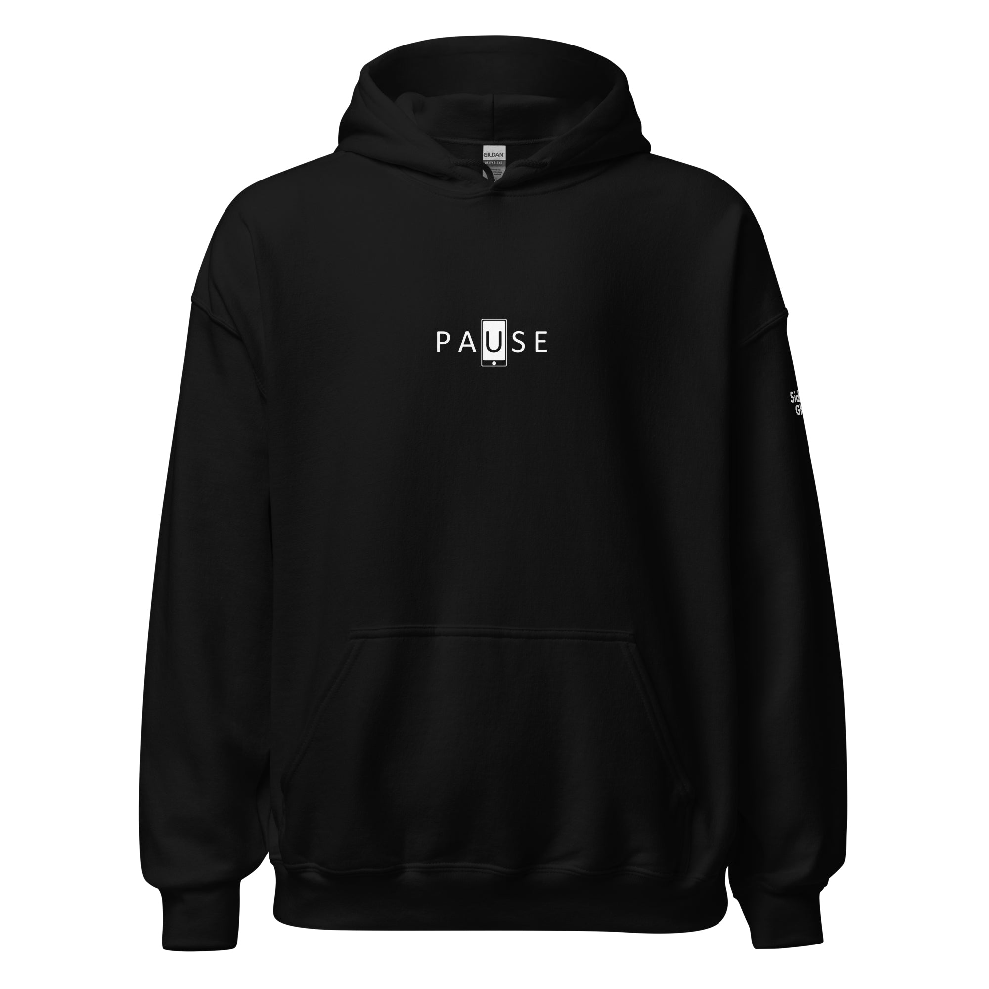 Digital Pause Hoodie - Black