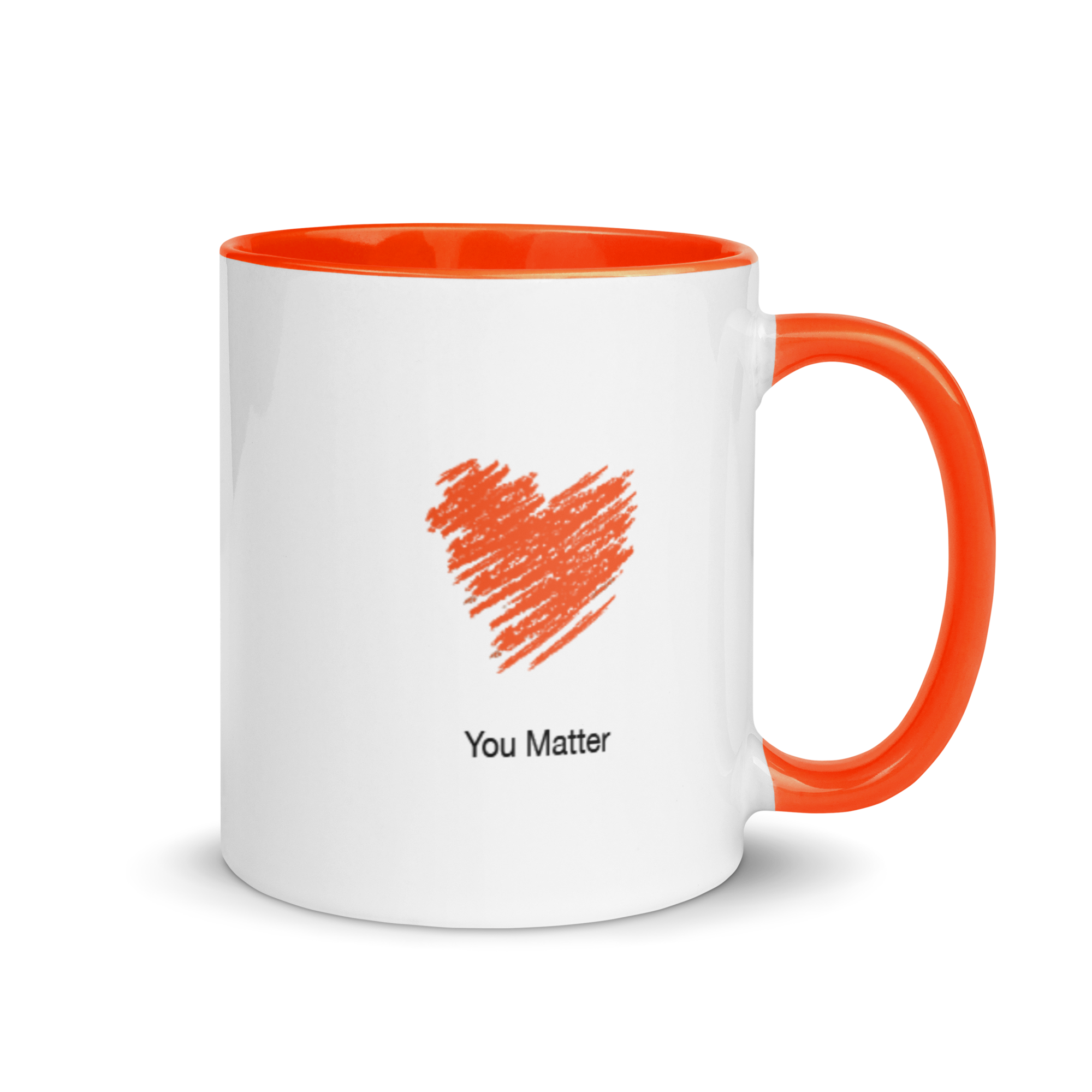 You Matter Mug - Orange (or Mix and Match)